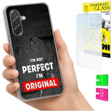 Torbica za Samsung Galaxy A36 / A56 Foto Case, maskica sa staklom 9H