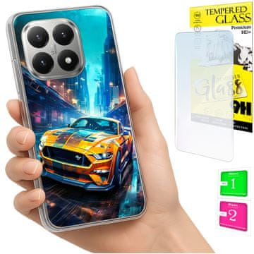 Etui za Xiaomi 15T, fotokutija, maskica za leđa, futrola + 9H staklo
