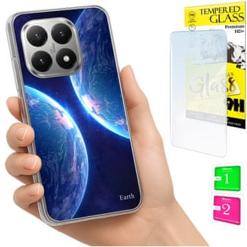 Etui za Xiaomi 15T foto maskica, stražnja strana + 9H staklo