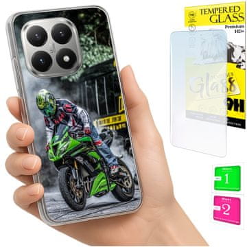 Etui za Xiaomi 15T, foto maskica za leđa, futrola + staklo 9H