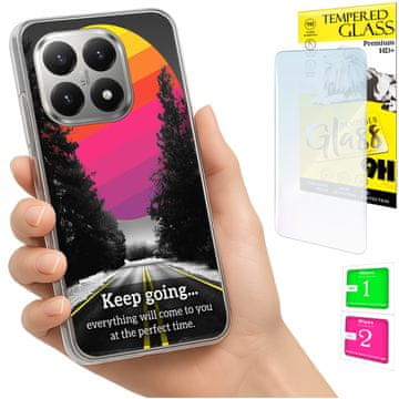 Etui za Xiaomi 15T, fotokutija za leđa, maska + staklo 9H