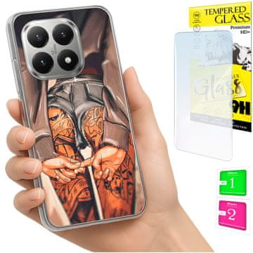 Etui za Xiaomi 15T, fotofutrola sa zaštitom leđa + 9H staklo