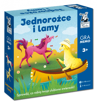 Mini lame i jednorozi. Kapetan Znanost. Društvena igra.