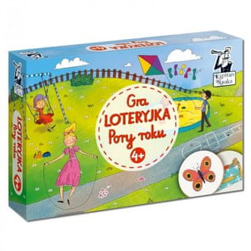Godišnja doba 4+. Kapitan Nauka. Društvena igra. EDGARD