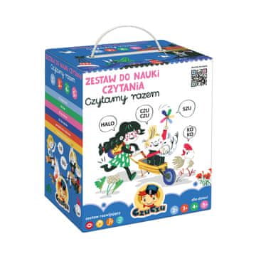 CzuCzu . Čitamo zajedno. Komplet za učenje čitanja za 2+ 3+ 4+ 5+