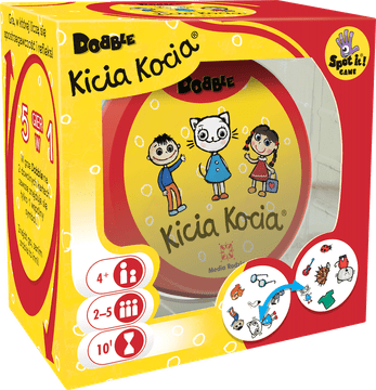 Rebel Dobble. Kicia Kocia. Društvena igra, rebel