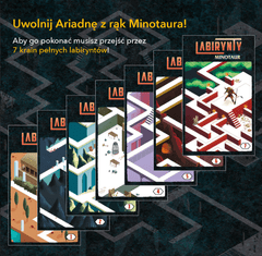 NASZA KSIEGARNIA Labirinti - Minotaur. Društvena igra. Nasza Księgarnia