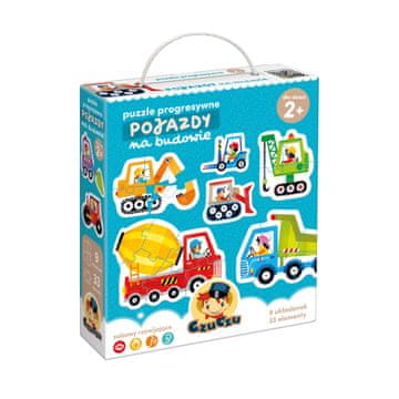 CzuCzu CzuCzu progresivne slagalice vozila na gradilištu 2+