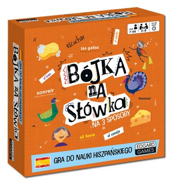 Bójka na słówka za učenje španjolskog. Kapitan Nauka. Društvena igra. EDGARD