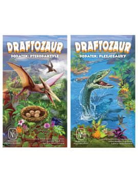 NASZA KSIEGARNIA Draftozaur – 2 dodatka: pterodaktili, pleziozauri. Nasza Księgarnia