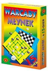 Alexander Dama i mlinski kamen, set 2 društvenih igara, Alexander