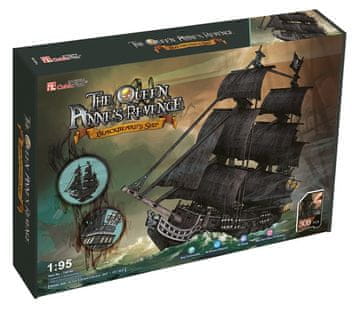 Bic 3D slagalica. Piratski brod Osveta kraljice Ane 24018