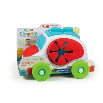Clementoni Autko clemmy s kockama, clementoni 17315