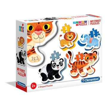 Clementoni Moje prve puzzle 2-3-4-5 divlje životinje. Clementoni 20810