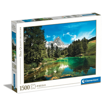 Clementoni Puzzle 1500 HQ plavo jezero 31680