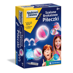 Clementoni Lude loptice sa šljokicama