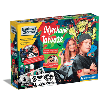 Clementoni Znanstvena zabava. Lude tetovaže. 50721