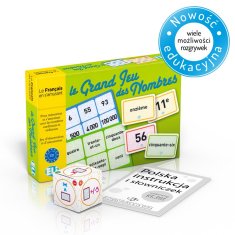 Francuski le grand jeu des nombres francais, jezična igra, eli i et toi