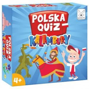 Poljska zagonetka. Kalamburi 4+. Društvena igra. Kangur