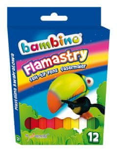 BAMBINO markeri. 12 boja.