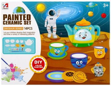 Mega Creative Kreativni set za slikanje keramike Svemir mega creative 511578