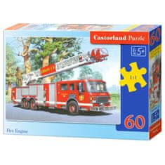 Castor Puzzle od 60 dijelova. Vatrogasni kamion