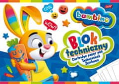 BAMBINO tehnički blok. A4. 10 listova.