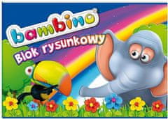 BAMBINO blok za crtanje. A4. 20 listova