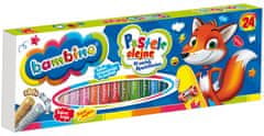 BAMBINO uljne pastele. 24 boje
