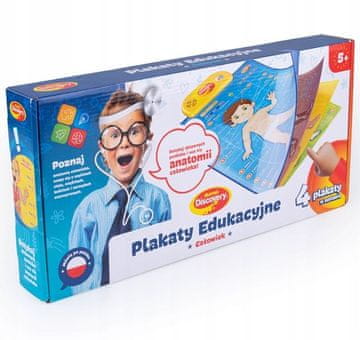 Edukativni plakati. Čovjek. Dumel