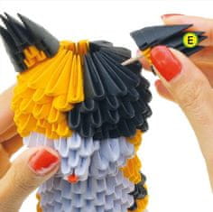 Alexander Origami 3d. Mačka.