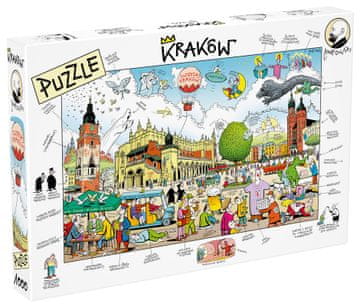 Puzzle od 1000 dijelova autora Andrzeja Mleczke - Kraków
