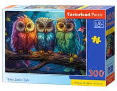 Castor Puzzle 300el. Tri male sove