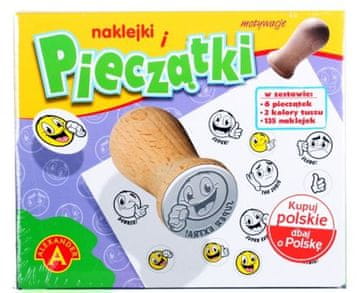 Alexander Motivacije. Naljepnice i pečati