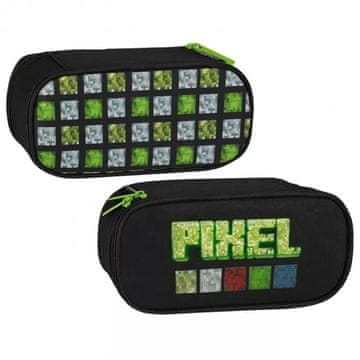 STARPAK Peresnica torbica s jednim zatvaračem, pixel, zelena
