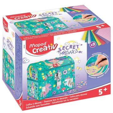Maped Creativ mozaike. Tajni kovčežić za nakit.