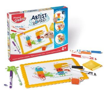 Maped Creativ. Bijela magnetska ploča za suho brisanje.