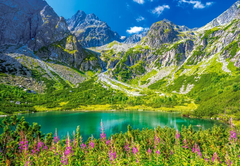 Castor Puzzle 1000 el. Zelene Pleso. Tatre. Slovačka