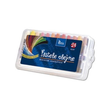 Tetis Uljane pastele heksagonalne, 24 boje