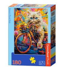 Castor Puzzle 180 el. Cvjetna vožnja mačića