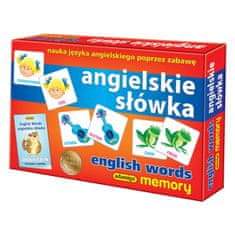 Adamigo Engleske riječi. Memory: engleske riječi.