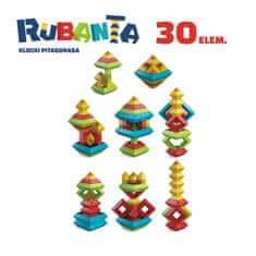 Rubanta. Pitagorine kocke 30 komada