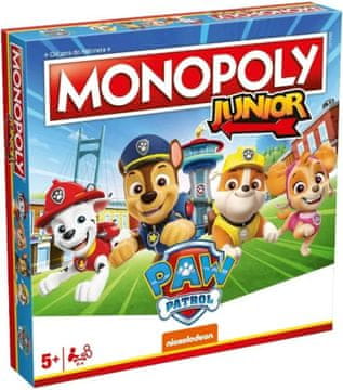 Winning Moves Monopoly Junior. Paw Patrol