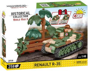 Cobi WWII povijesna kolekcija. Renault R-35 258 kl