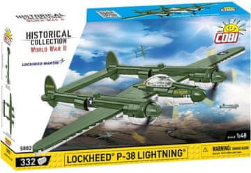 Cobi Wwii historical collection. Lockheed P-38 Lightning 338 kl