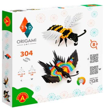 Alexander Origami 3d 2u1. Leptir pčela
