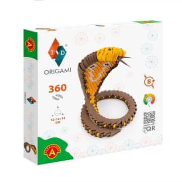 Alexander Origami 3d. Kobra