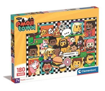 Clementoni Puzzle od 180 dijelova. Super. Emojii Town