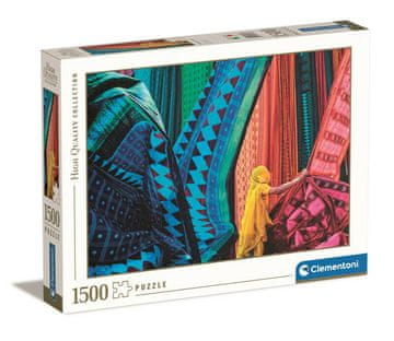 Clementoni Puzzle od 1500 elemenata HQ, fluttering tissues