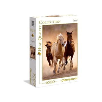 Clementoni Puzzle od 1000 dijelova, hq running horses